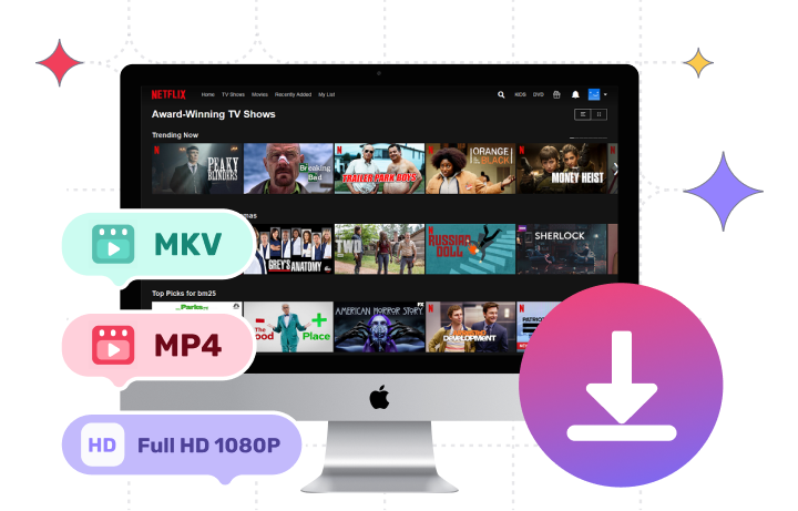 Рекламный баннер Netflix