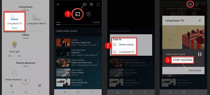 Cast Hulu to TV on Android