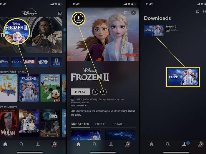 Download Disney Plus Movies in App