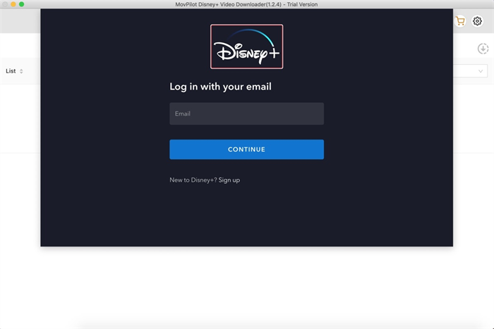 Connectez-vous à Disney Plus