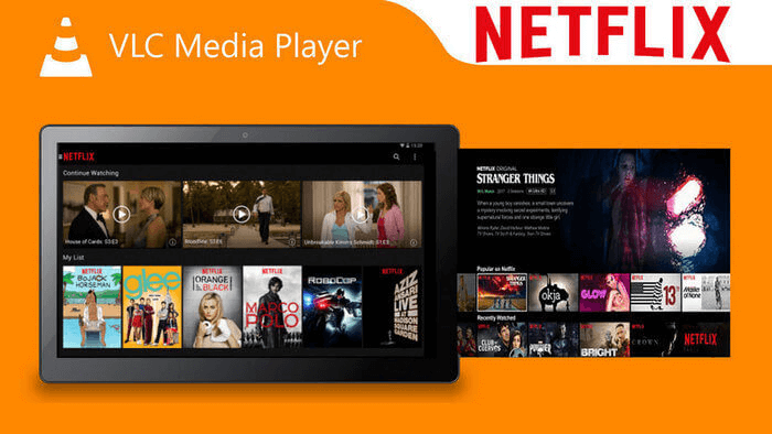 Couverture de Play Netflix via VLC