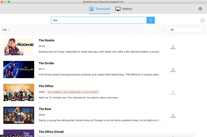 MovPilot Hulu Video Downloader Mac