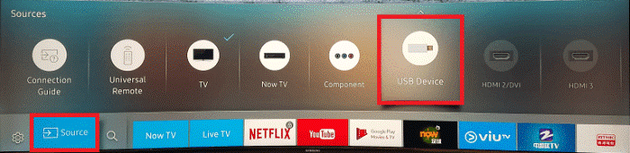 Watch Hulu on TV with USB